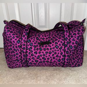 Vera Bradley Leopard Large Duffel Bag